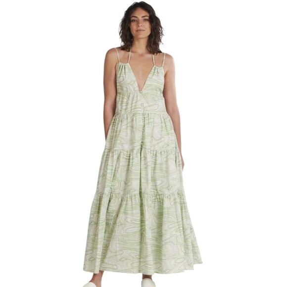 Charlie Holiday Priscilla Maxi Dress sz 6 - Picture 3 of 10